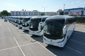 Башавтотрансу передали 30 новых туристических автобусов