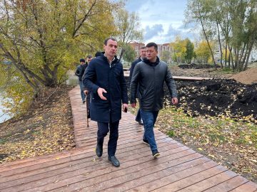 Мэр Уфы Ратмир Мавлиев рассказал, как преображается Калининский район города