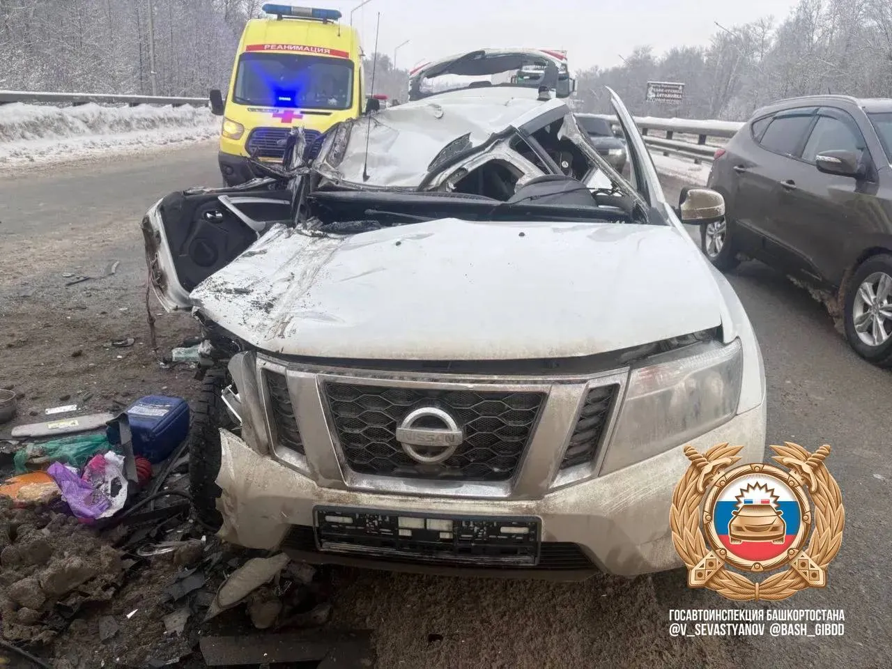 В Уфимском районе Башкирии в ДТП на трассе М‑5 пострадал 9‑летний ребенок