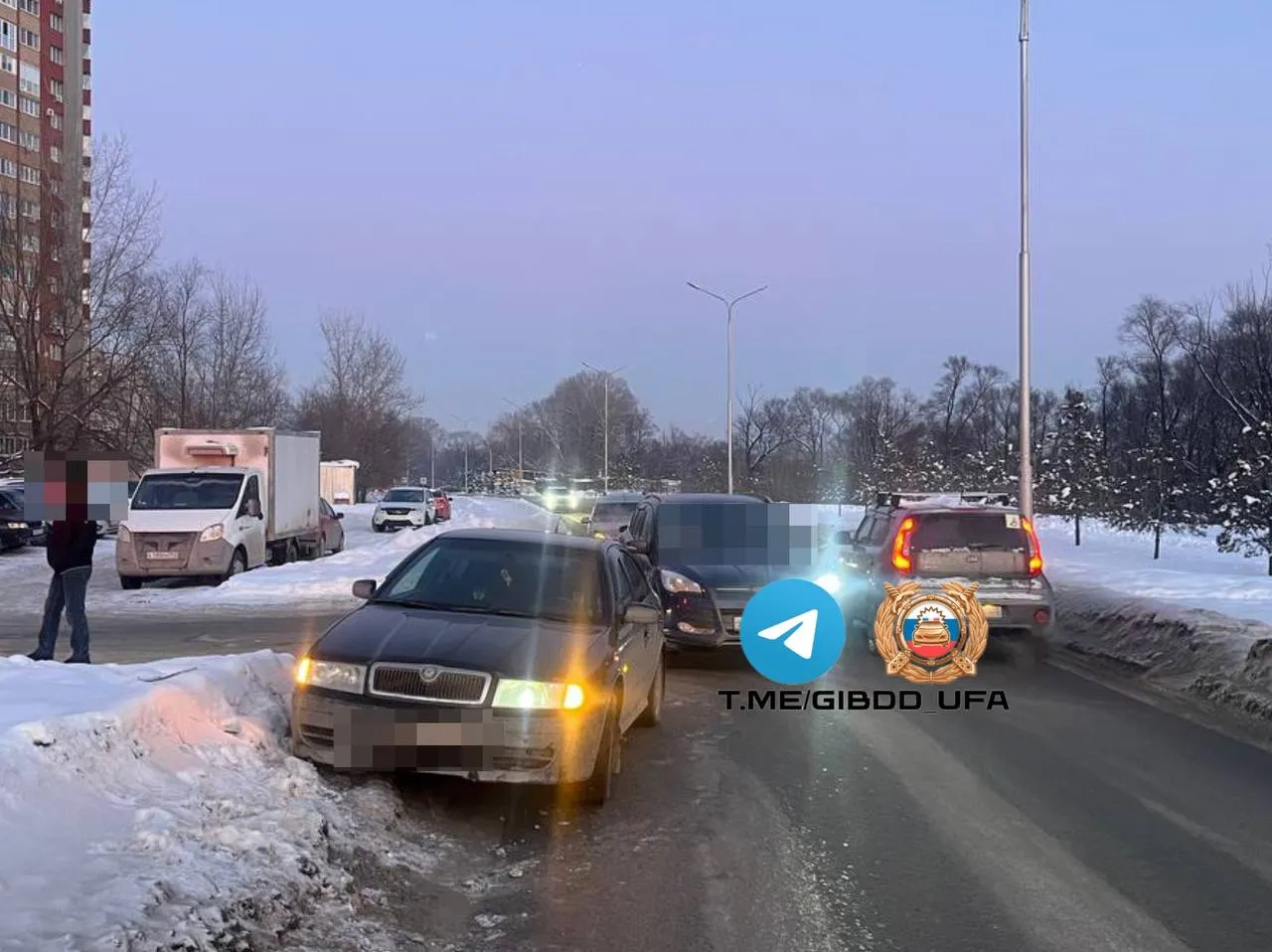 В Уфе 9‑летний ребенок получил травмы при наезде автомобиля на Набережной