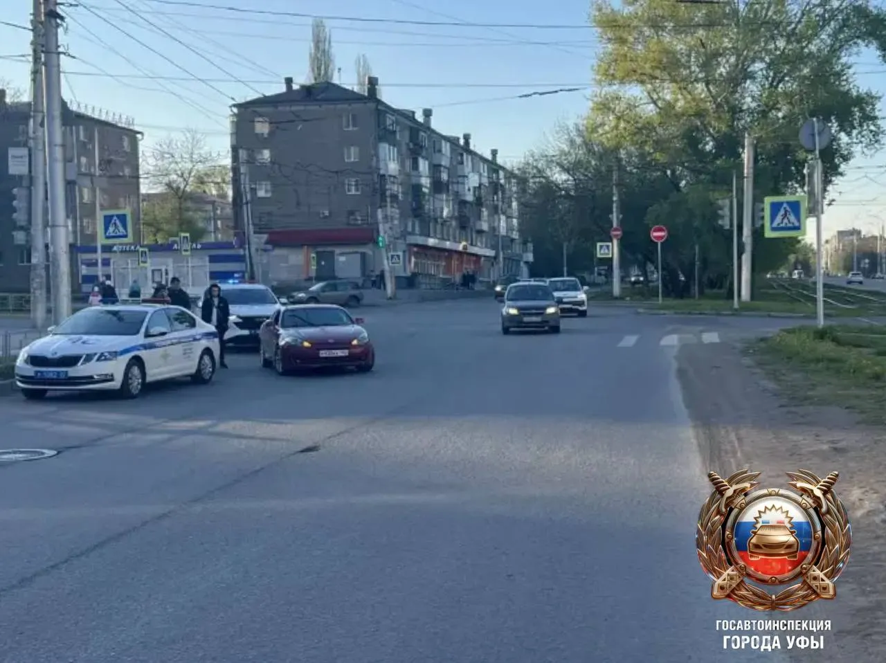 В Уфе 9‑летний ребёнок на самокате получил травмы при наезде автомобиля