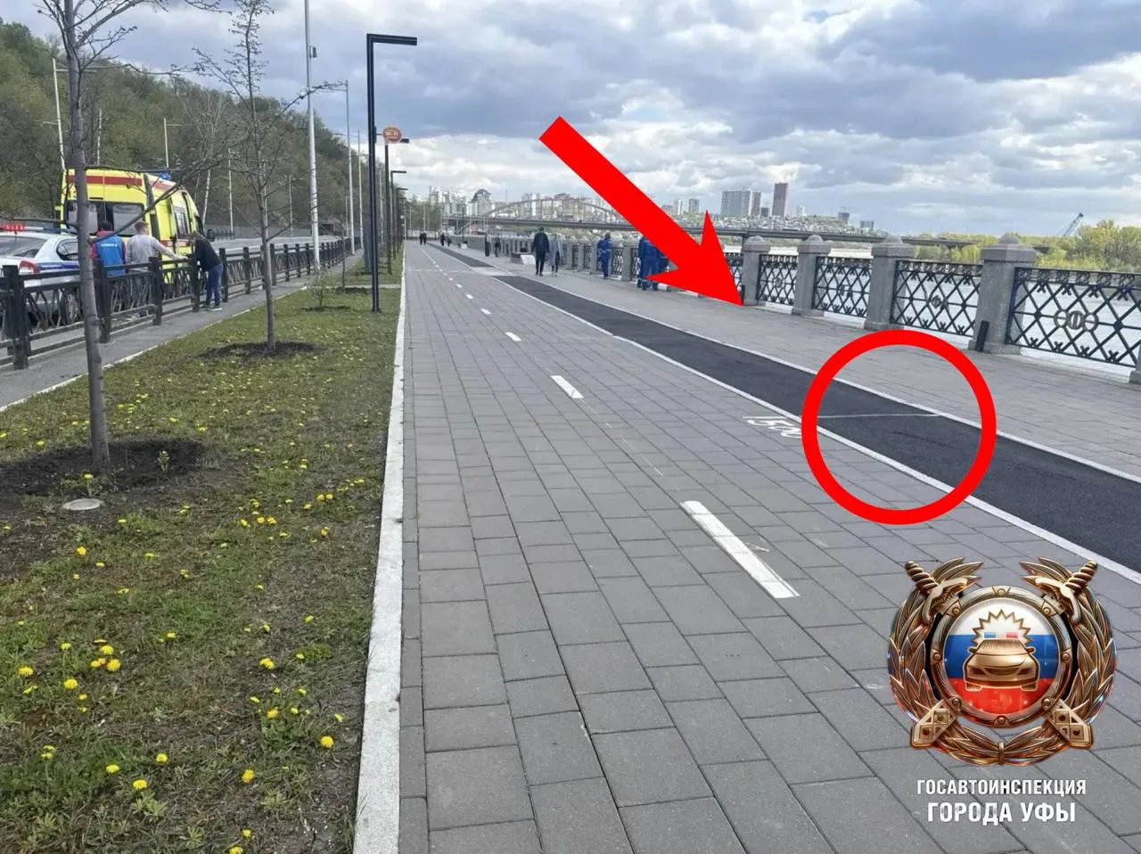 В Уфе электросамокатчик сбил 12-летнего пешехода на Набережной улице